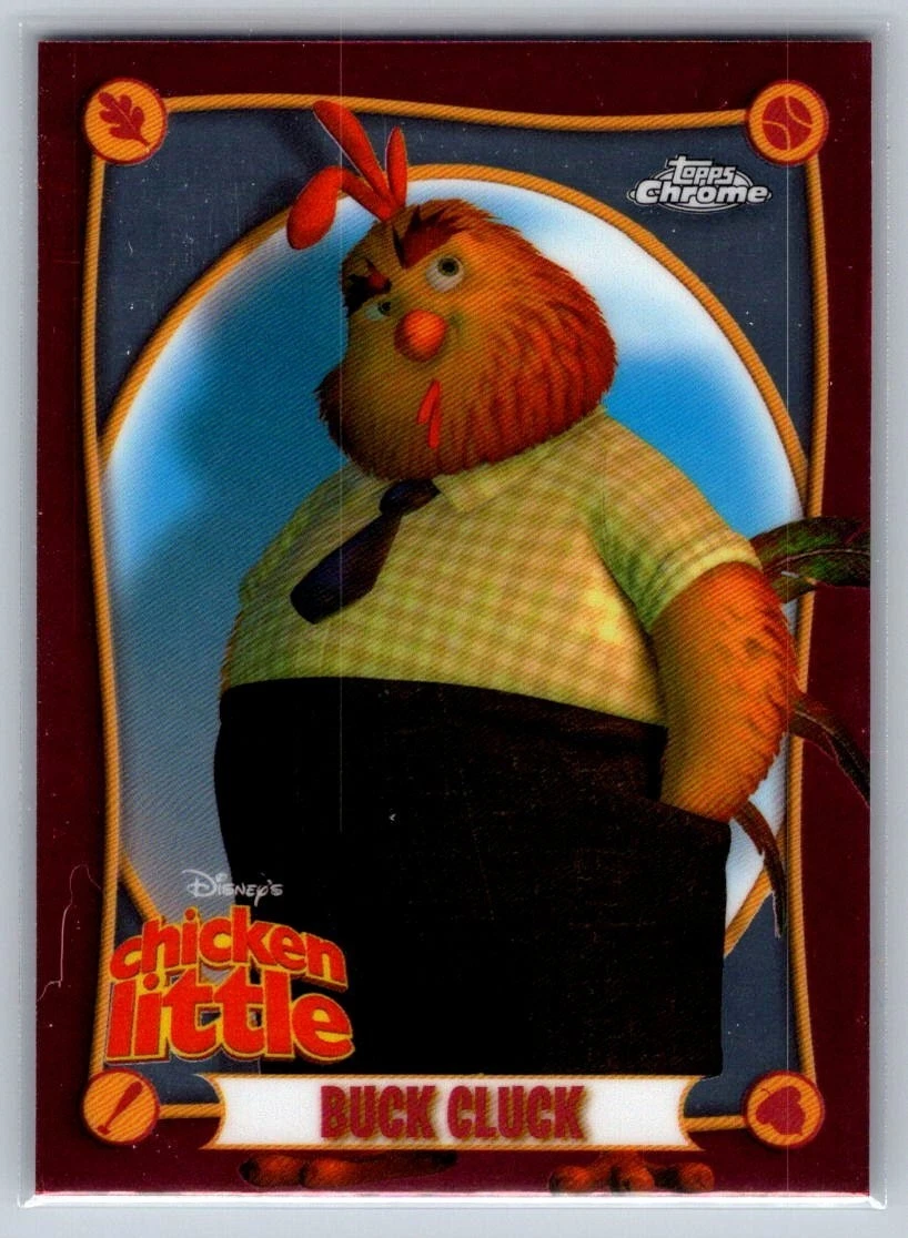 Topps Chicken 2025 Topps Chrome Disney: Chicken Little 20th Anniversary (CL-6)…